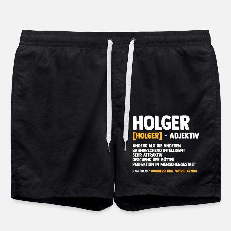 Holger - Short de bain - noir