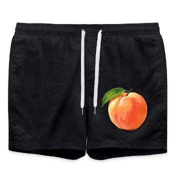 Pêche - Short de bain - noir - Devant - AI Model Male 185 light (185cm)