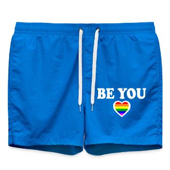 Be you - Swim Trunks - cobalt blue - Front