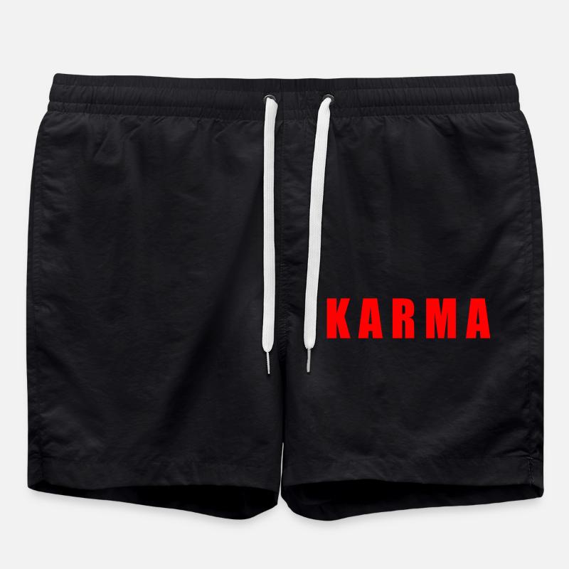 Karma - Short de bain - noir