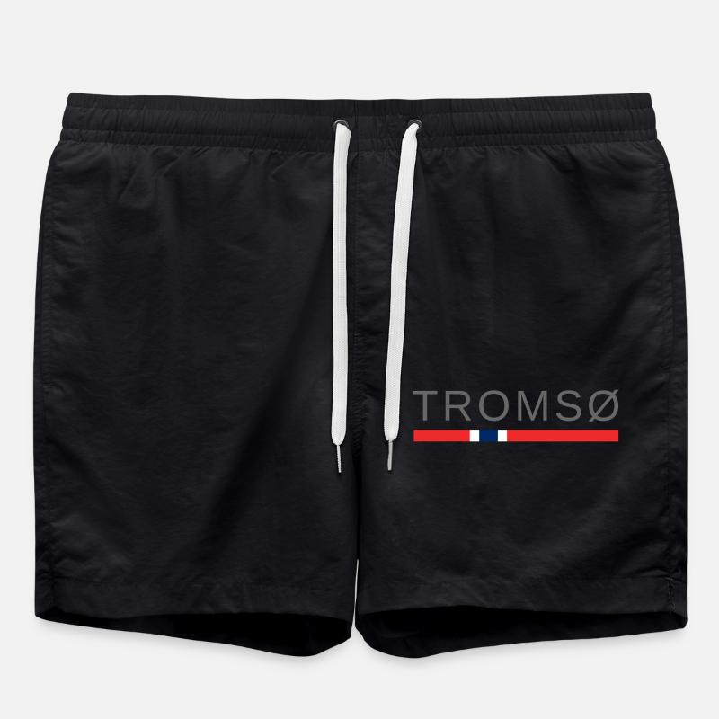 Tromso Norway - Swim Trunks - black