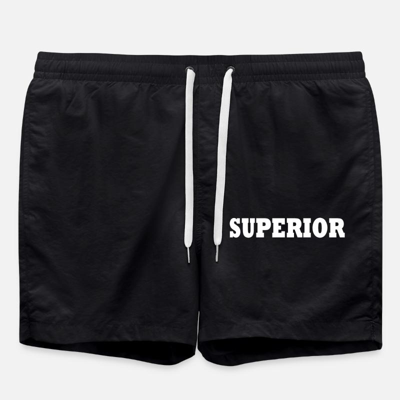 superior - Badeshorts - Schwarz