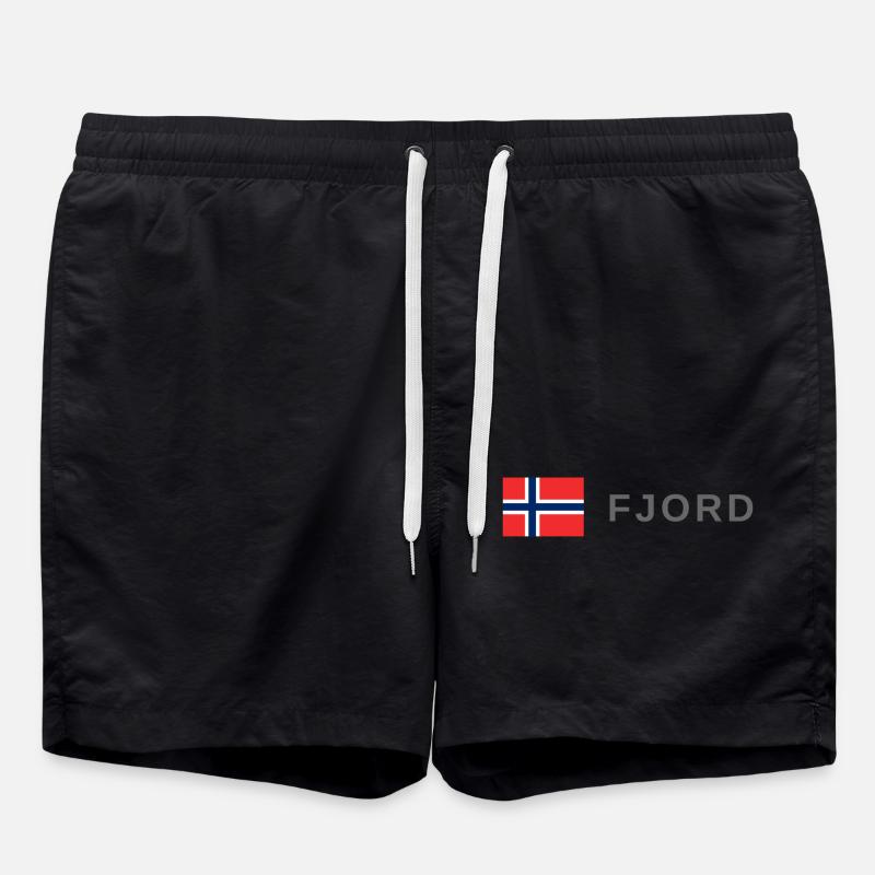 Fjord norvégien - Short de bain - noir
