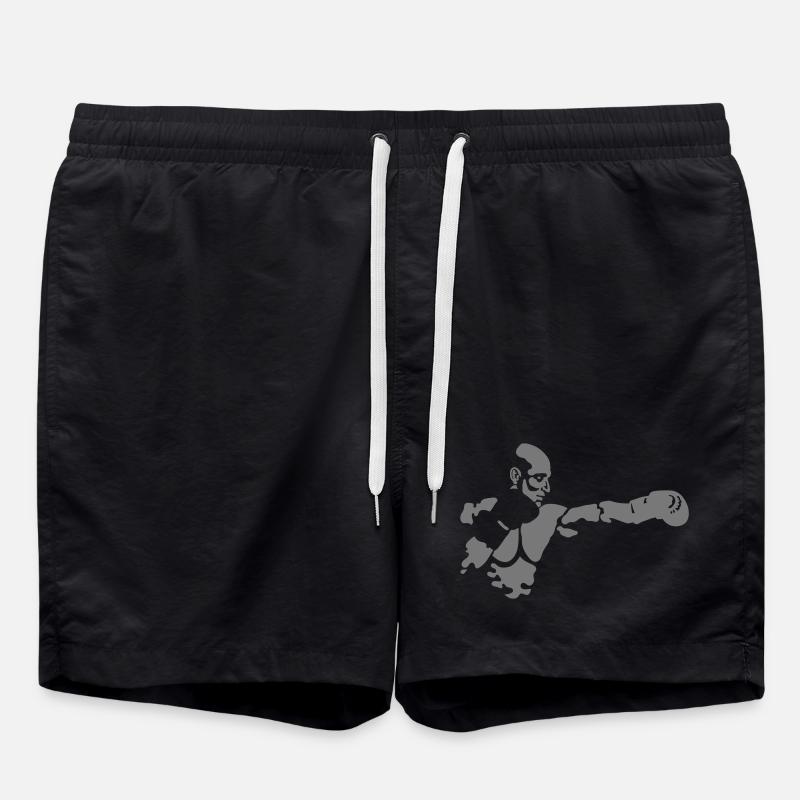boxing - Short de bain - noir