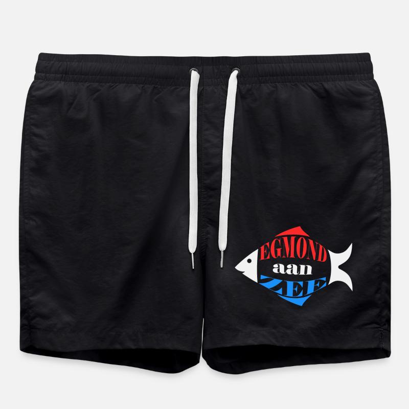 Egmond aan zee - Short de bain - noir