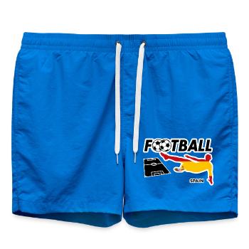 Fußball Fieber Spanien - Badeshorts - Cobalt blue - Vorne