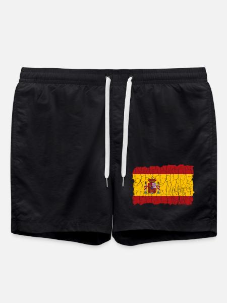 Espagne Drapeau Espania - Short de bain - noir