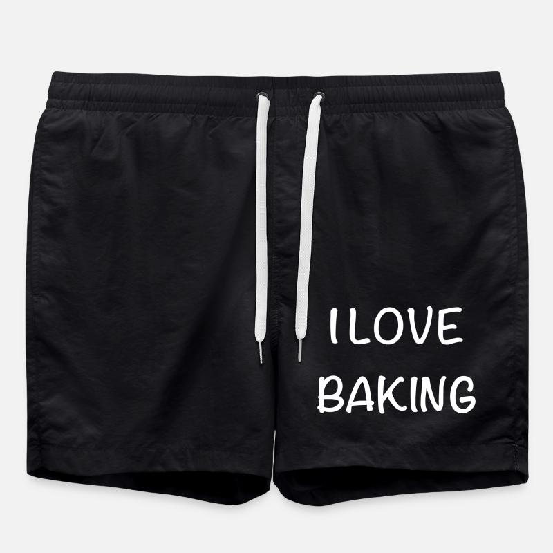 J’adore cuisiner - Short de bain - noir