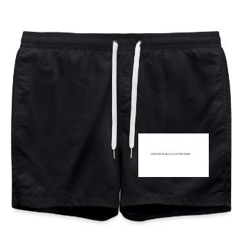 Beide Seiten gewinnen - Badeshorts - Schwarz - Vorne - AI Model Male 185 light (185cm)