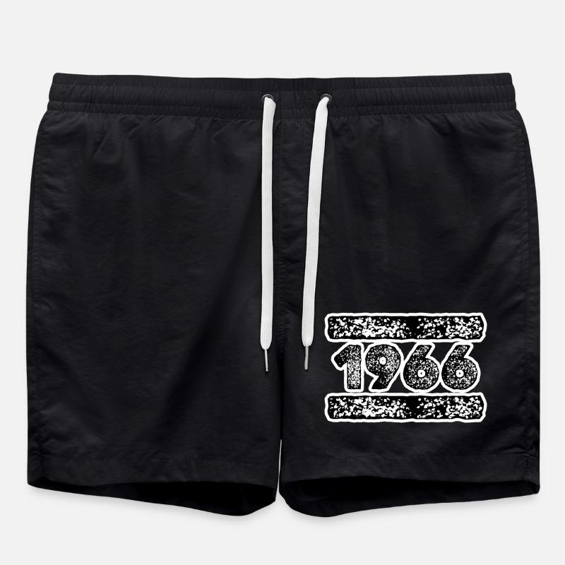 1976 Rétro Célébration Design - Short de bain - noir