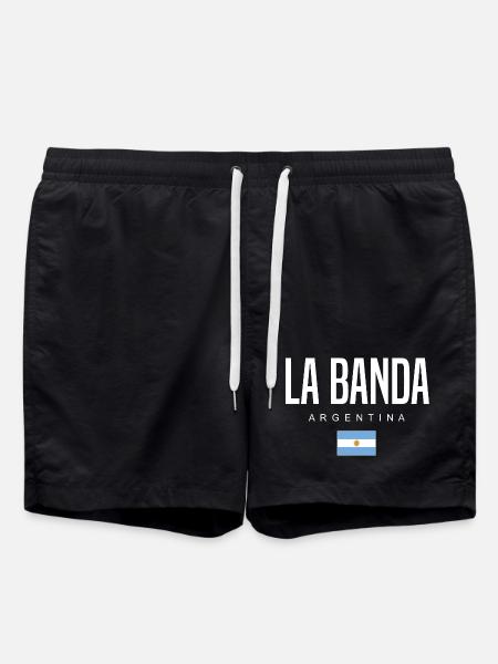 La Banda Argentina Argentinians - Swim Trunks - black