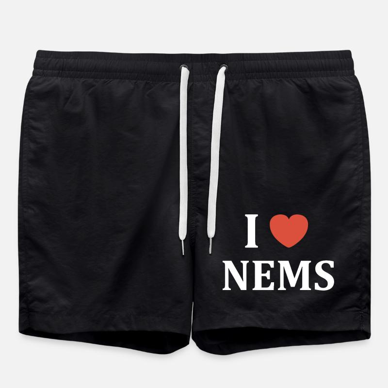 I Heart NEMS - Short de bain - noir