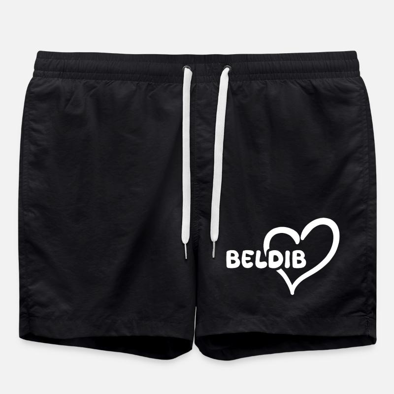 Beldib Beldib - Swim Trunks - black