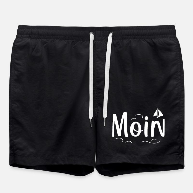 Moin Wellendesign - Badeshorts - Schwarz