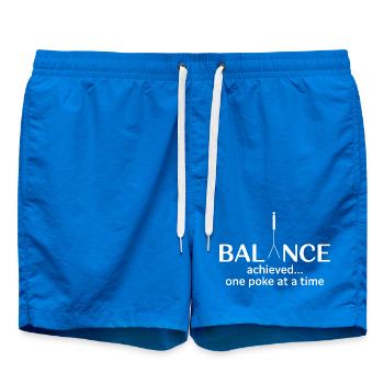 Professional Balance Therapist Acupuncture - Swim Trunks - cobalt blue - Front