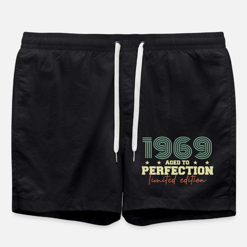 1969 - Swim Trunks - black