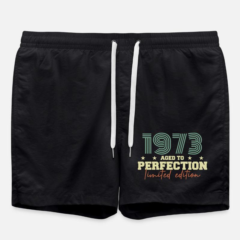 1973 - Swim Trunks - black