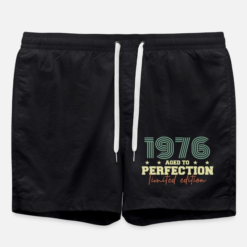 1976 - Swim Trunks - black