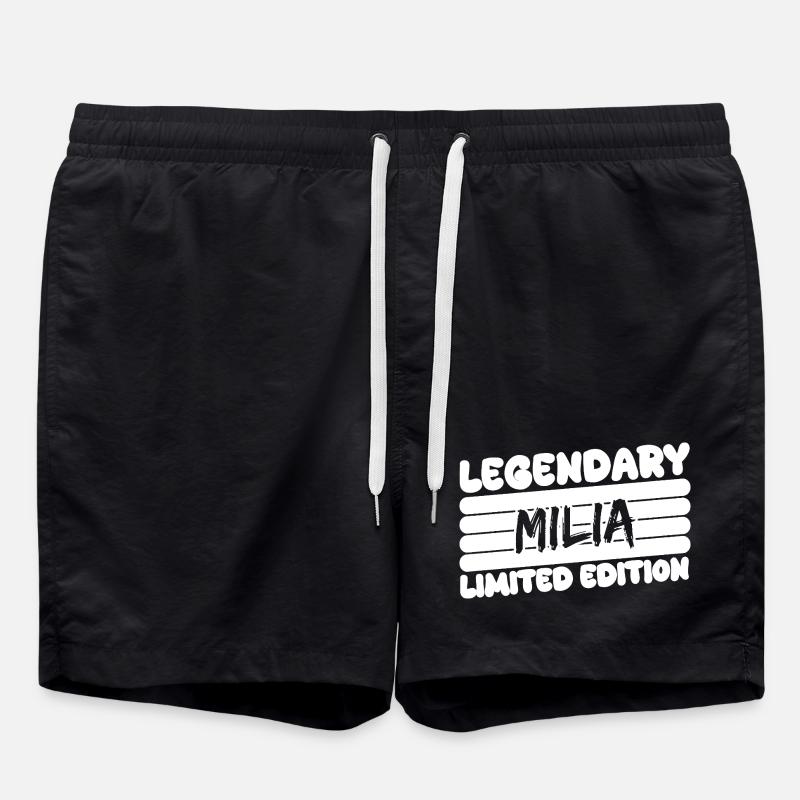 Nom Milia - Short de bain - noir