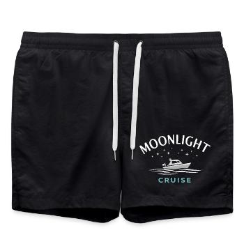 Navigation de nuit avec - Short de bain - noir - Devant - AI Model Male 185 light (185cm)
