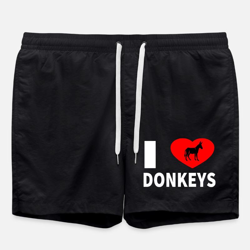 donkey - Swim Trunks - black