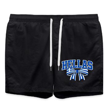 Boucle d’Hellas - Short de bain - noir - Devant - AI Model Male 185 light (185cm)