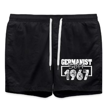 1967 - Short de bain - noir - Devant - AI Model Male 185 light (185cm)