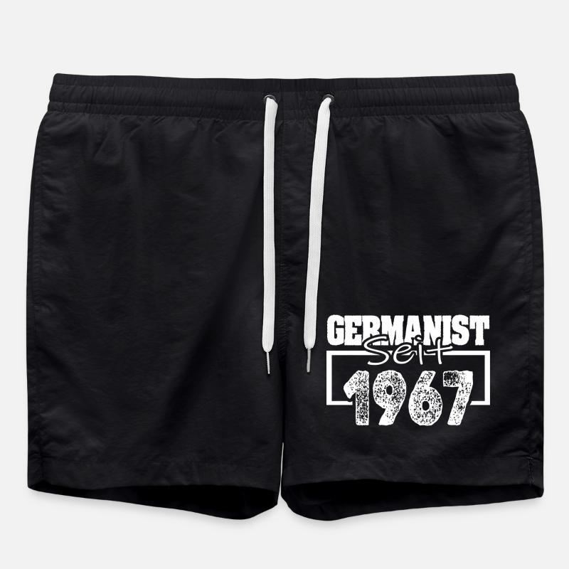 1967 - Short de bain - noir