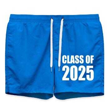Class of 2025 - Swim Trunks - cobalt blue - Front