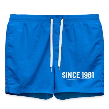 Legendary since 1981 birthday gift 1981 - Swim Trunks - cobalt blue - Front
