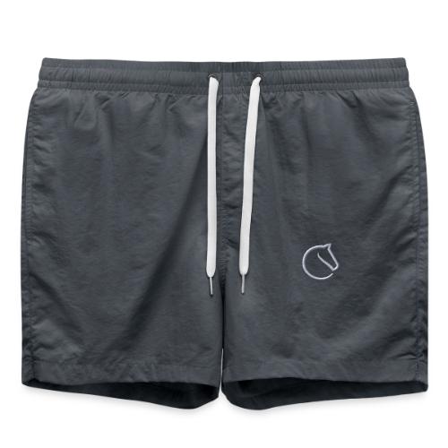 embroidered lichess logo - Swim Trunks