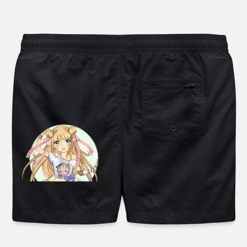 Mangas - Short de bain - noir