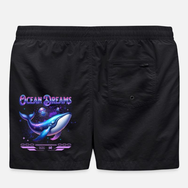 Ocean Dreams Galactic Whale Swim Trunks