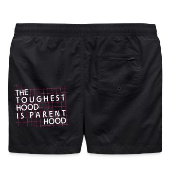 Parenthood – Die härteste Hood - Badeshorts - Schwarz - Hinten