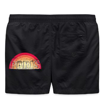 Vintage Sunset PARIS - Short de bain - noir - Dos