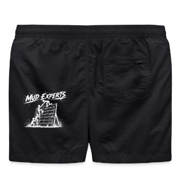 Mud Masters / Experts - Hinderniswand - Badeshorts - Schwarz - Hinten