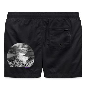 Tattoo - Badeshorts - Schwarz - Hinten