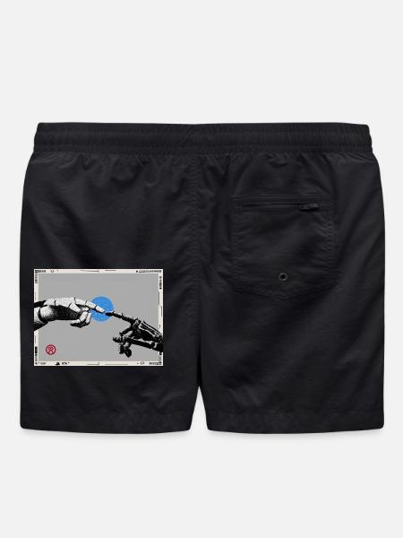 Die letzte Schöpfung - Badeshorts - Schwarz