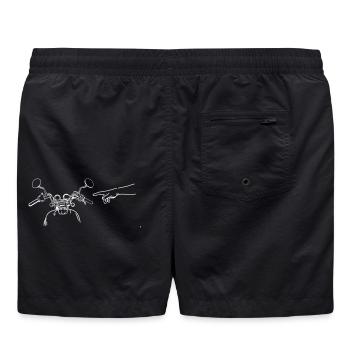 Index de guidon de moto Dieu - Short de bain - noir - Dos