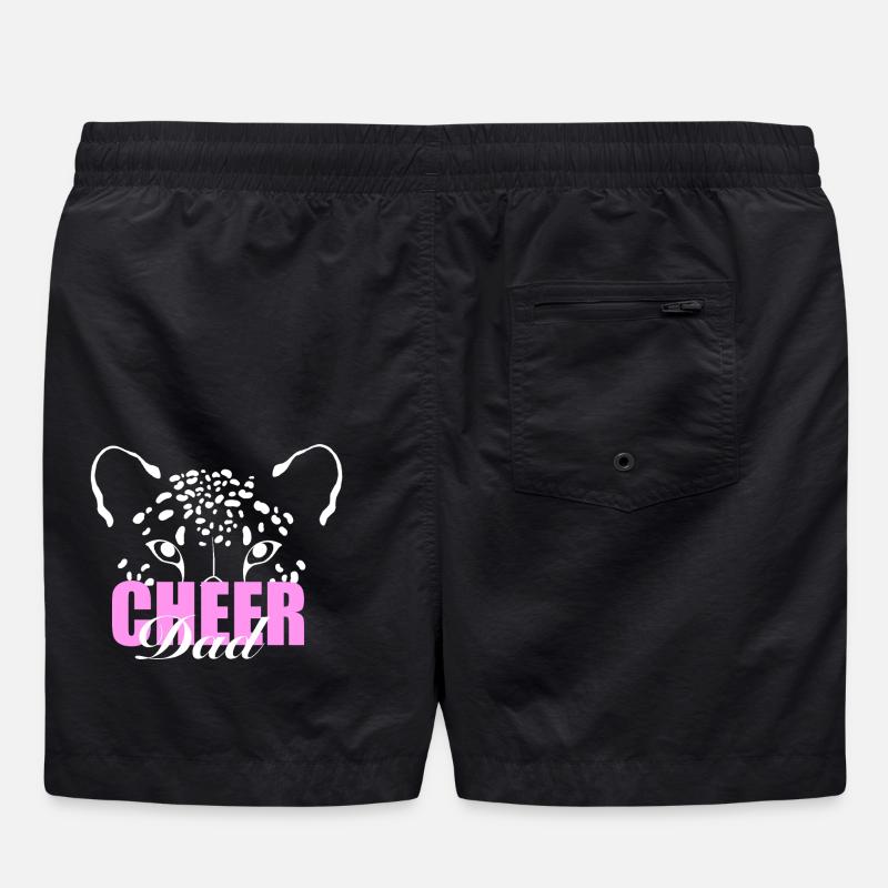 Cheer Dad - Swim Trunks - black