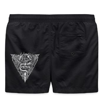 Nidhöggr - Badeshorts - Schwarz - Hinten