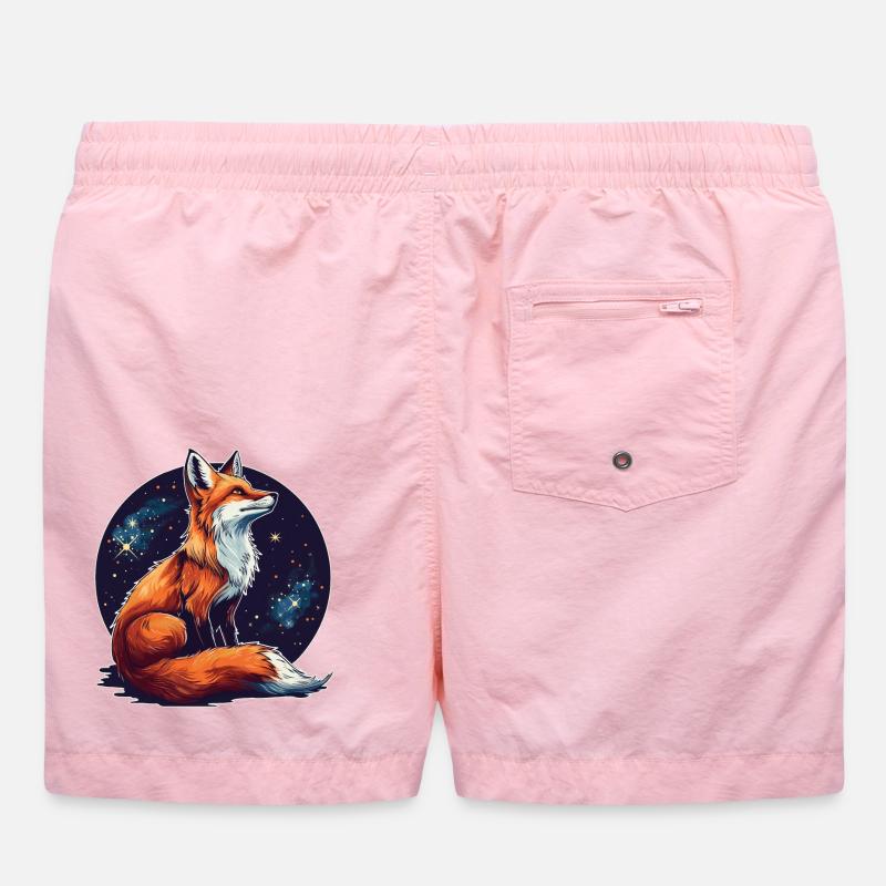Fuchs mit Sternen Badeshorts