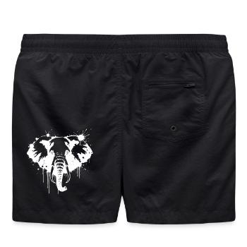 White Elephant Splash - Badeshorts - Schwarz - Hinten