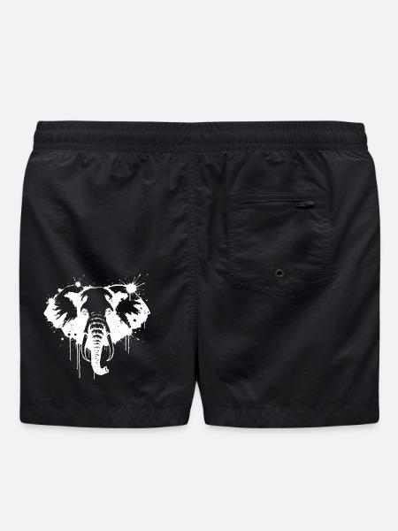 White Elephant Splash - Badeshorts - Schwarz