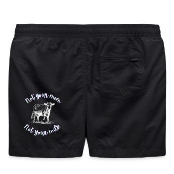 Ni ta mère, ni ton lait - Short de bain - noir - Dos