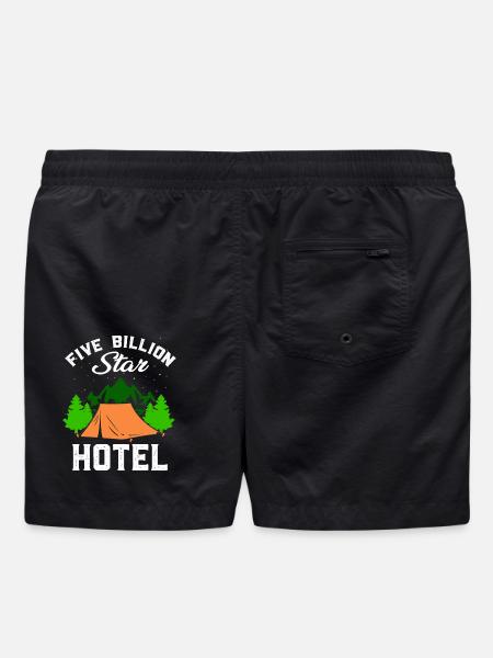Camping Camping Vacation Gift - Swim Trunks - black