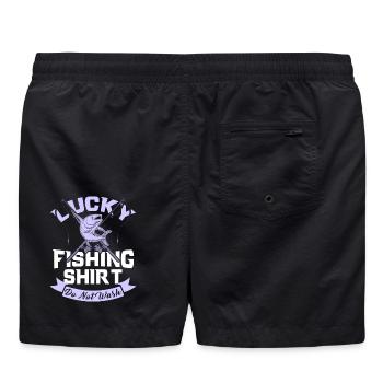 Angeln - Badeshorts - Schwarz - Hinten