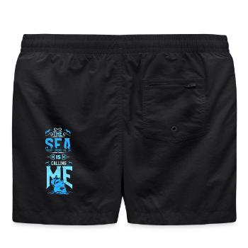 voile - Short de bain - noir - Dos