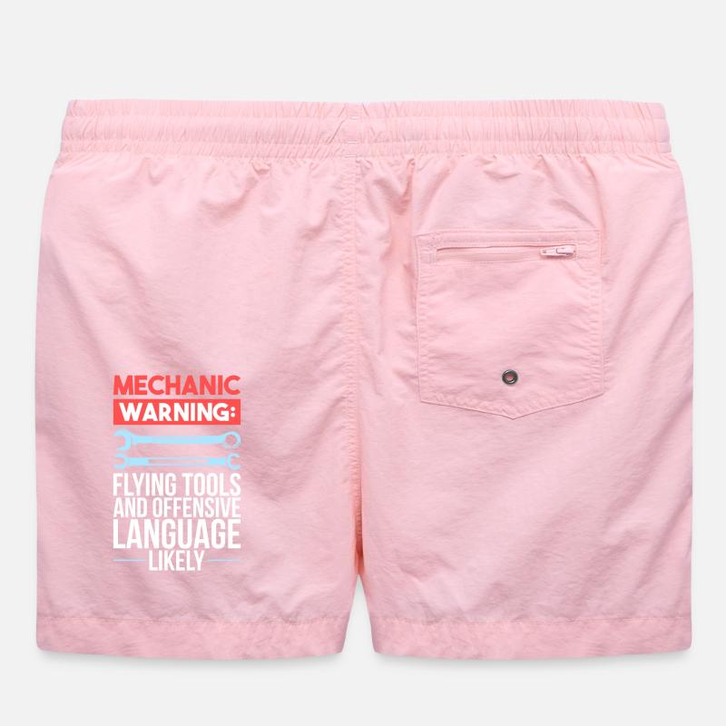mechanic Swim Trunks