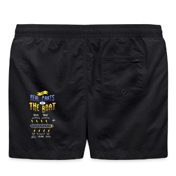Aviron Aviron Aviron - Short de bain - noir - Dos